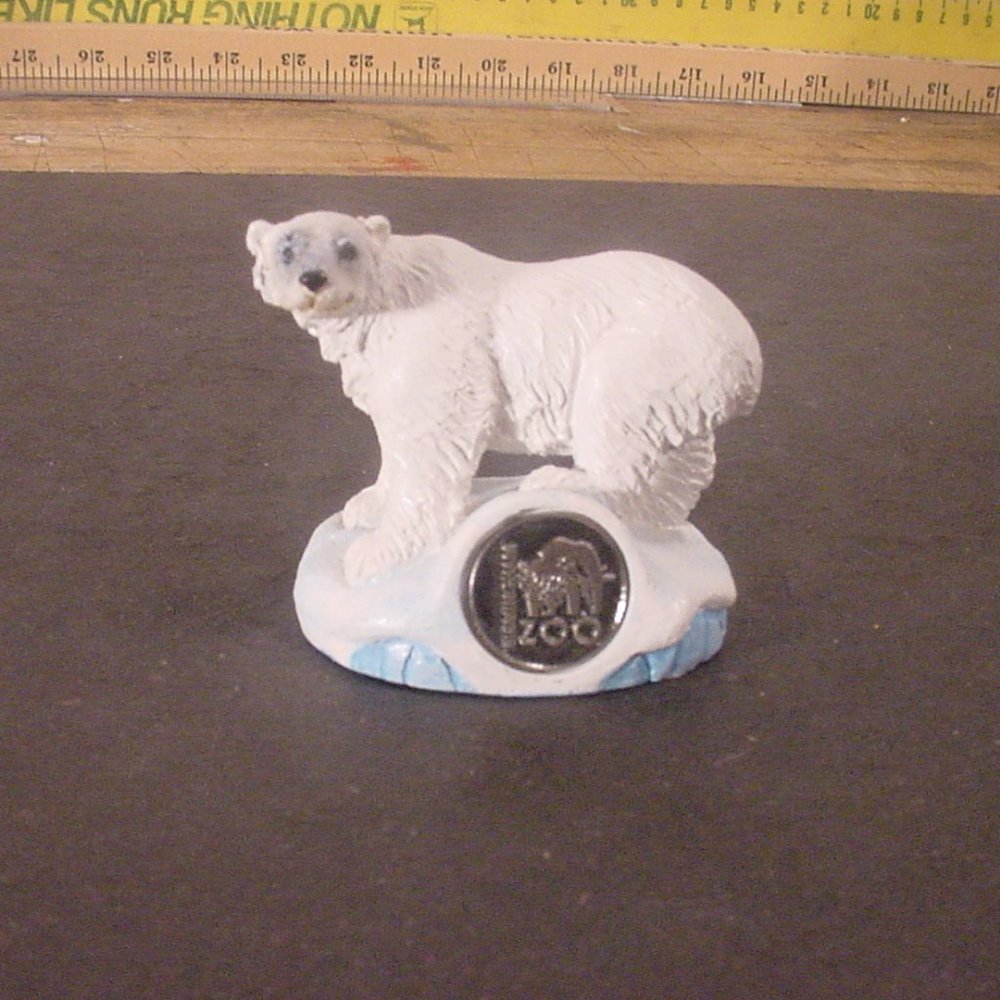 POLAR BEAR with Birmingham Zoo Tag